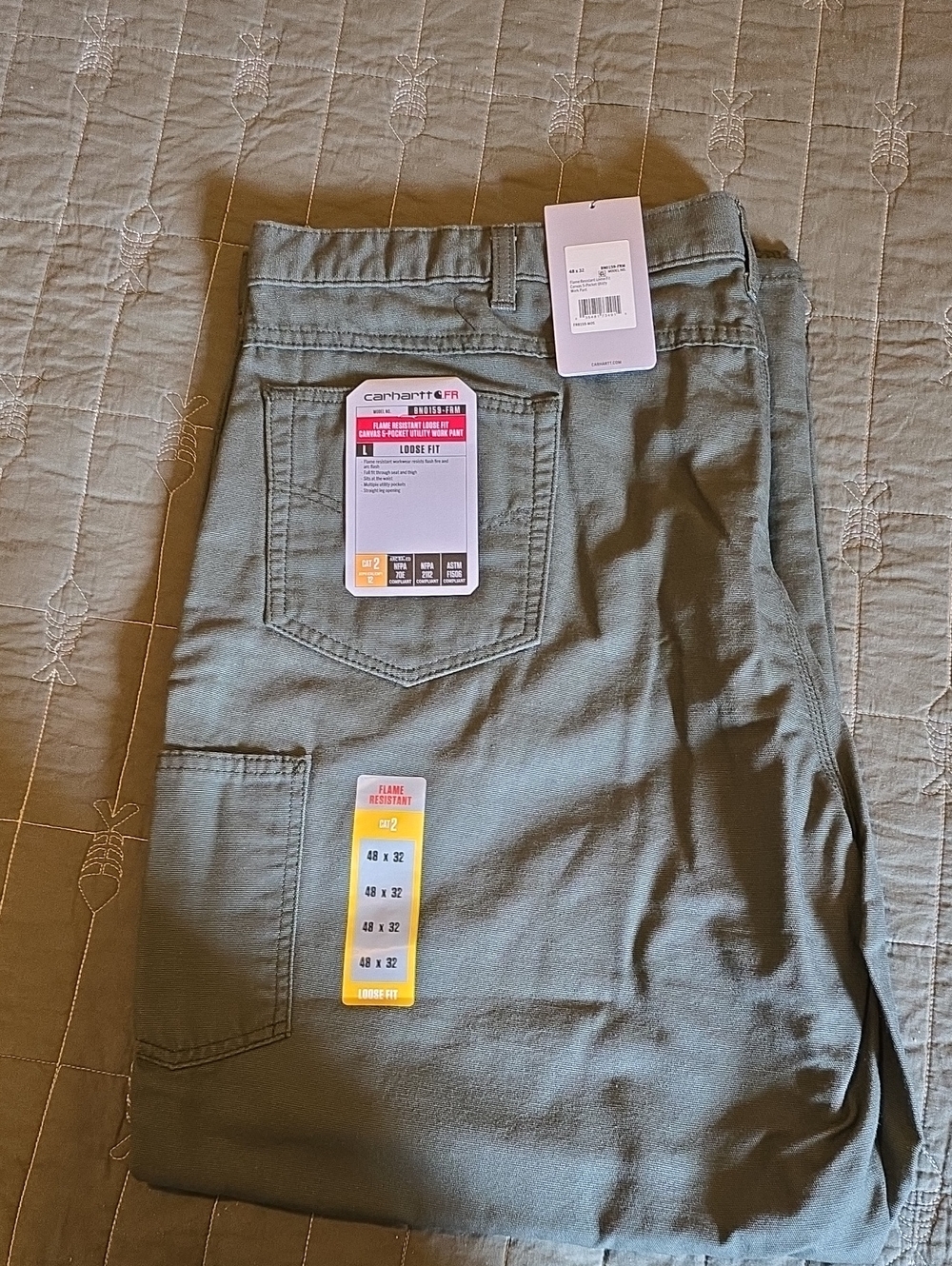 Carhartt Men’s Cargo Pants — Olive